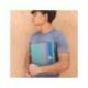 CUADERNO MARCA ESPIRAL MIQUELRIUS DIN A4 80 HOJAS 90 GR CUADRO 5 MM TAPA FORRADA AURORA SANTORINI