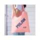 BOLSA CON ASAS MARCA MILAN TOTE BAG SERIE 1918 COLOR ROSA 380X410 MM