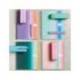 CUADERNO ESPIRAL MARCA MIQUELRIUS DIN A4 120 HOJAS 70 GR CUADRO 5 MM TAPA POLIPROPILENO AURORA SANTORINI