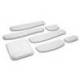 REPOSAMUÑECAS MARCA KENSINGTON ERGO SOFT GEL PARA TECLADOS FINOS Y COMPACTOS COLOR GRIS