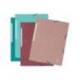 CARPETA MARCA EXACOMPTA SKANDI GOMAS CARTON TRES SOLAPAS DIN A4 LOTE DE 4 UNIDADES COLORES SURTIDOS