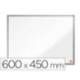 PIZARRA BLANCA MARCA NOBO ESSENCE ACERO VITRIFICADO MAGNETICA 600X450 MM