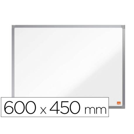 PIZARRA BLANCA MARCA NOBO ESSENCE ACERO VITRIFICADO MAGNETICA 600X450 MM