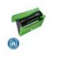 CARPETA LEITZ RECYCLE CLASIFICADOR FUELLE POLIPROPILENO 5+1 COMPARTIMENTOS DIN A4 COLOR VERDE