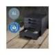 FICHERO CAJONES DE SOBREMESA LEITZ RECYCLE 4 CAJONES NEGRO 287X270X363 MM