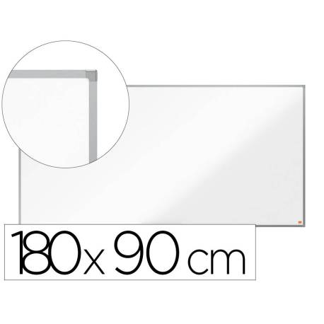 PIZARRA BLANCA MARCA NOBO ESSENCE ACERO LACADO 1800X900 MM