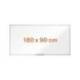 PIZARRA BLANCA MARCA NOBO ESSENCE ACERO LACADO 1800X900 MM