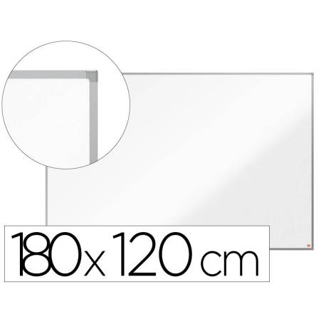PIZARRA BLANCA MARCA NOBO ESSENCE ACERO LACADO 1800X1200 MM