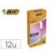 BOLIGRAFO MARCA BIC CUATRO COLORES GRADIENTE CAJA DE 12 UNIDADES COLORES SURTIDOS