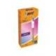 BOLIGRAFO MARCA BIC CUATRO COLORES GRADIENTE CAJA DE 12 UNIDADES COLORES SURTIDOS
