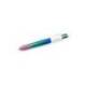 BOLIGRAFO MARCA BIC CUATRO COLORES GRADIENTE CAJA DE 12 UNIDADES COLORES SURTIDOS