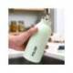 BOTELLA PORTALIQUIDOS MILAN ACERO INOXIDABLE TERMO VERDE 354 ML