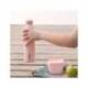 BOTELLA PORTALIQUIDOS MILAN ACERO INOXIDABLE TERMO ROSA 591 ML