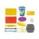 PASTA MARCA MILAN PARA MODELAR SOFT DOUGH CASA DE LAS HAMBURGUESAS CON HERRAMIENTAS MALETIN CON 4 BOTES COLORES