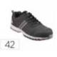 ZAPATO DE SEGURIDAD MARCA DELTAPLUS BOSTON DEPORTIVO POLIESTER CON REFUERZO TPU SUELA SELLADA NEGRO TALLA 42