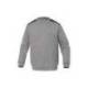 SUDADERA MARCA DELTAPLUS SWEAT OLINO CON REFUERZO EN ESPALDA Y CODOS GRIS TALLA XL