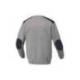 SUDADERA MARCA DELTAPLUS SWEAT OLINO CON REFUERZO EN ESPALDA Y CODOS GRIS TALLA S