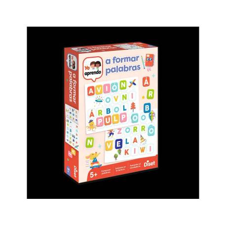 Juego educativo a partir de 5 años Formar palabras Diset