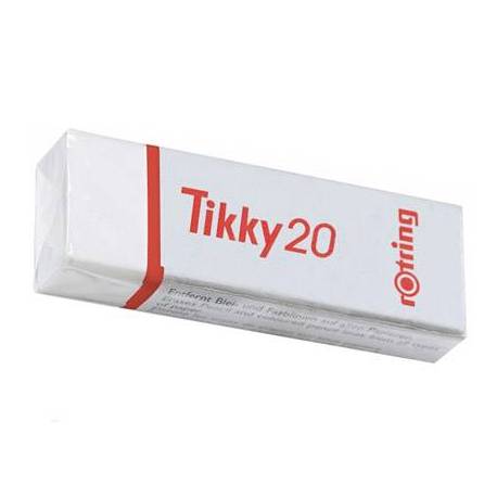 GOMA ROTRING TIKKY 20 COLOR BLANCA