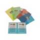 CARPETA DOSSIER MARAC OFFICE BOX POLIPROPILENO DIN A4 DOBLE CON TARJETERO ROJO
