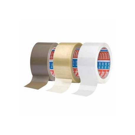CINTA ADHESIVA MARCA TESA POLIPROPILENO BLANCA 132 MT X 50 MM PARA EMBALAJE