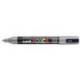 ROTULADOR MARCA UNI POSCA PC-5M GRIS
