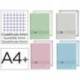 CUADERNO MARCA ESPIRAL OXFORD EUROPEANBOOK 1 YOU TAPA EXTRADURA DIN A4+ 80 HOJAS CUADRO 5 MM COLOR PASTEL