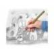 LAPICES DE GRAFITO MARCA STAEDTLER 119 TRIANGULAR JUMBO MINA 2 MM HB BOTE DE 72 UNIDADES