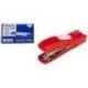GRAPADORA PETRUS LILIPUT 200 RECYCLE CAPACIDAD 12 HOJAS + CAJA GRAPAS 23/6 COLORES SURTIDOS "NO SE PUEDEN ELEGIR"