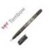 ROTULADOR TOMBOW PUNTA PINCEL DUAL FUDENOSUKE PUNTA BLANDA TINTA BASE DE AGUA COLOR NEGRO