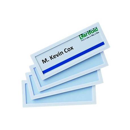 Identificador para puertas-pared Blanco 120x45 MM