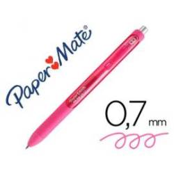 Boligrafo Paper Mate Inkjoy Retractil Gel 0,7 mm Color Rosa