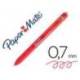 Boligrafo Paper Mate Inkjoy Retractil Gel 0,7 mm Color Rojo