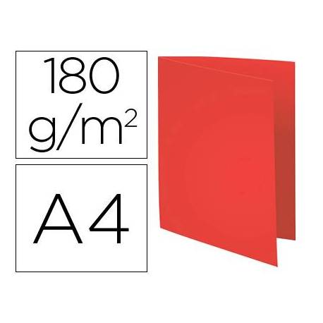 Subcarpeta Cartulina Reciclada A4 Exacompta Rojo 170 gr