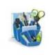 Organizador sobremesa CEP 143x158x93 mm 8 Compartimentos Plástico Azul