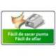 Lapices cera Plastidecor 36 unidades colores surtidos