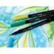 Rotulador Lyra Duo Art Pen doble punta fina y gruesa caja de 24 unidades