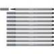 Rotulador Stabilo pen 68/96 Color Gris azulado medio 1 mm