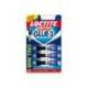 Pegamento Instantaneo loctite Super Glue 3 x1 gr
