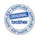 Cinta brother tze-355 color negro-blanco 24mm longitud 8mt