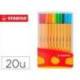 Rotuladores Stabilo point 88 Color Parade Estuche 20 unidades