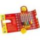 Lapices de colores Giotto redondos bebe caja de 6 lapices 104 mm