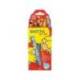 Lapices de colores Giotto redondos bebe caja de 6 lapices 104 mm
