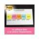 Post-it ® Bloc quita y pon amarillo neon 76 x 76 mm