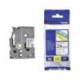 Cinta Brother TZE-251 24mm (ancho) x 8m (largo) laminada blanco/negro