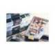 Cinta Brother TZE-251 24mm (ancho) x 8m (largo) laminada blanco/negro