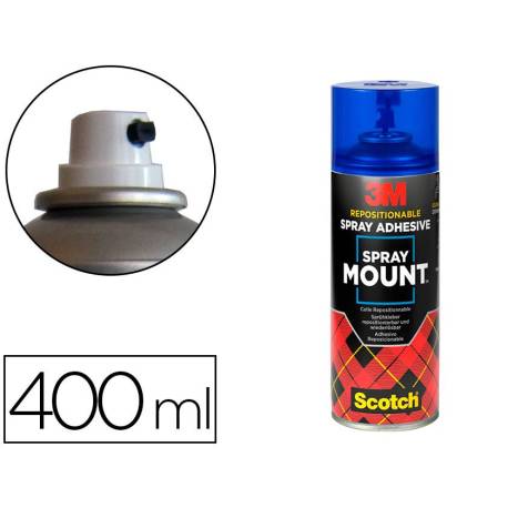 Pegamento 3M en spray adhesivo reposicionable bote de 400 ml