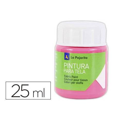 Pintura para tela La Pajarita magenta