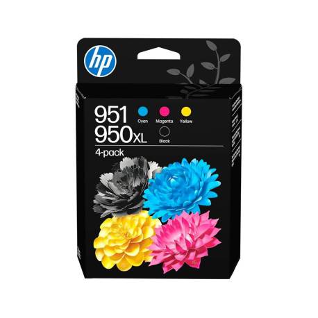 INK-JET MARCA HP 950XL/951 OFFICEJET PRO SERIE 8600/251DW/276DW MULTIPACK 4 COLORES NEGRO / AMARILLO /