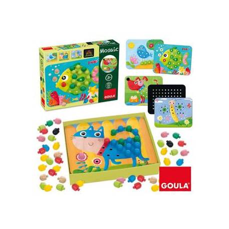 Juego educativo a partir de 3 años Mosaico Goula
